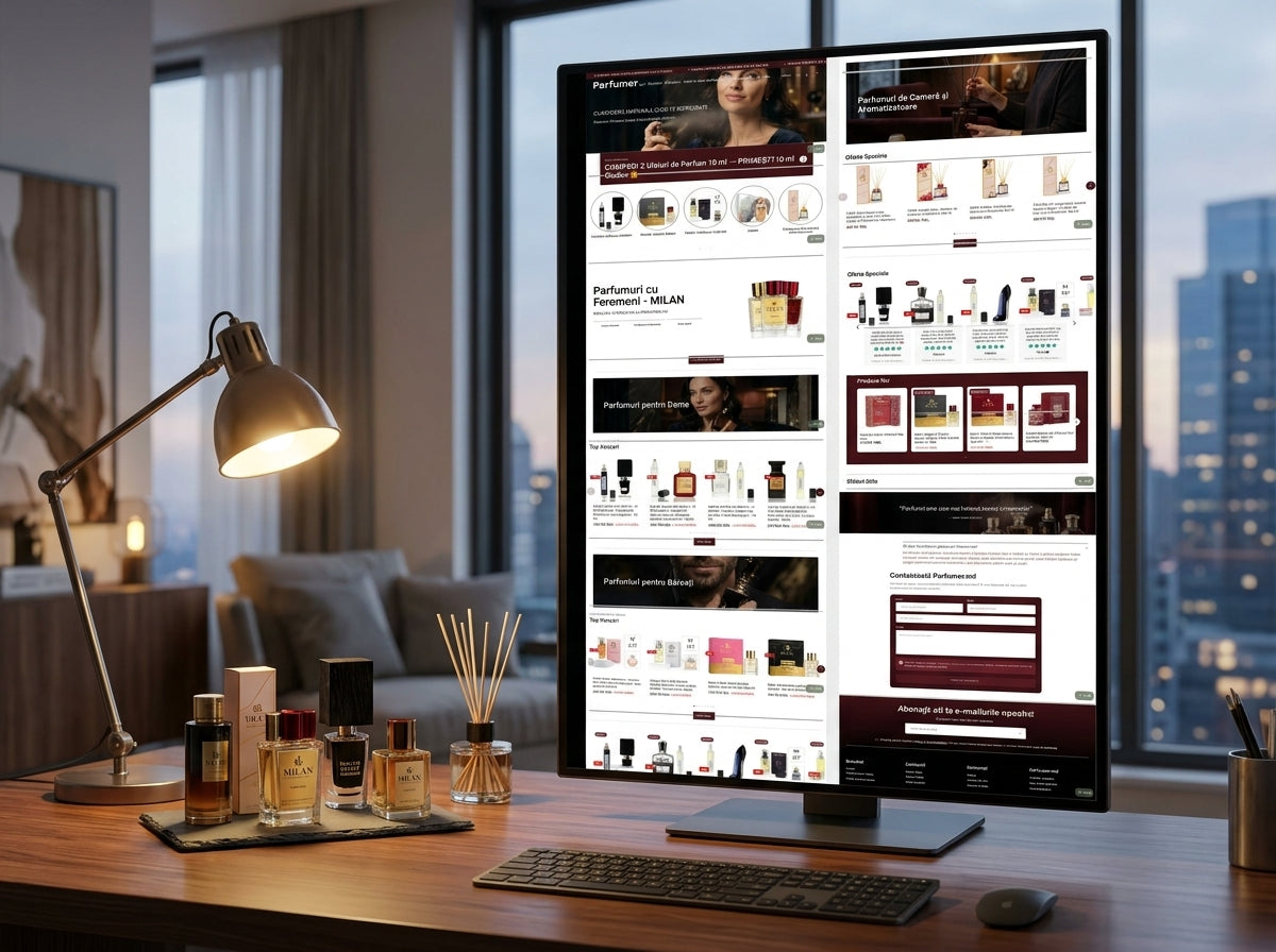 Premium e-commerce product presentation